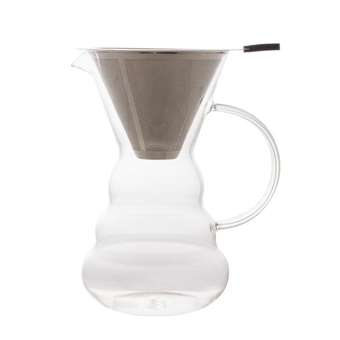 Cafeteira de Vidro Borossilicato de 500ml - Lyor