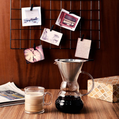 Cafeteira de Vidro Borossilicato de 500ml - Lyor