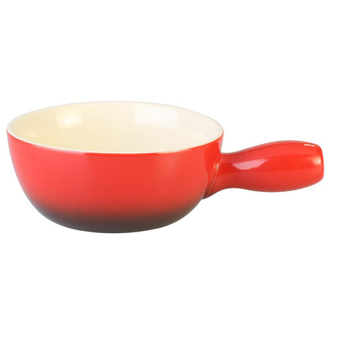 Fondue para Queijo em Ferro Vermelho de 8 Peças - Lyor