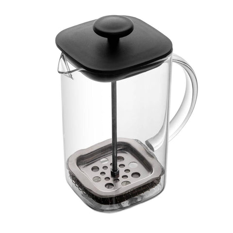 Cafeteira Prensa Francesa de Vidro com Tampa Quadratta 700ml