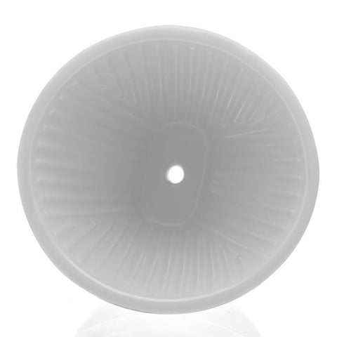 Bule com Tampa e Suporte para Filtro Branco 600ml - Wolff