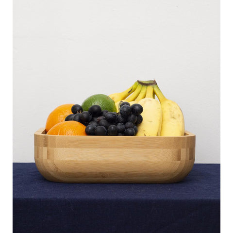 Bowl De Bambu Quadrado 23Cm - Oikos