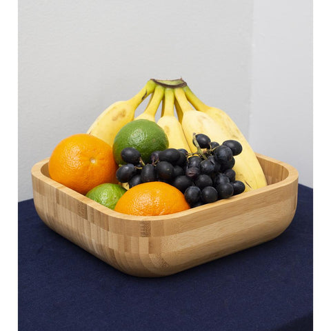 Bowl De Bambu Quadrado 23Cm - Oikos
