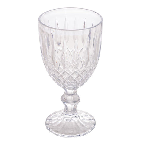Conjunto 6 Taças de Água de Vidro Greek 345ml - Wolff