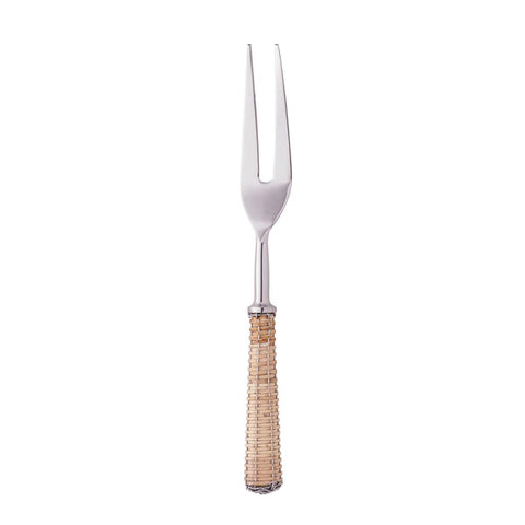 Conjunto de Talheres para Assado Wolff Rattan Prata de Aço Inox