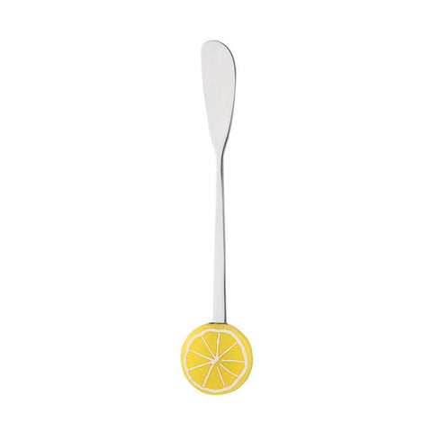 Jogo de 4 Espátulas Wolff Fruit Prata de Aço Inox
