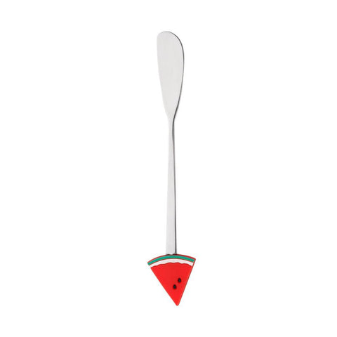 Jogo de 4 Espátulas Wolff Fruit Prata de Aço Inox