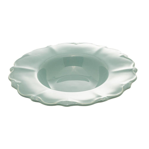 Prato Wolff Francy de Porcelana Menta 23cm x 5cm