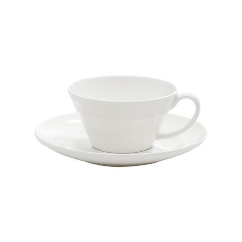 Aparelho de Jantar 42 Pçs Porcelana New Bone Bambu Branco