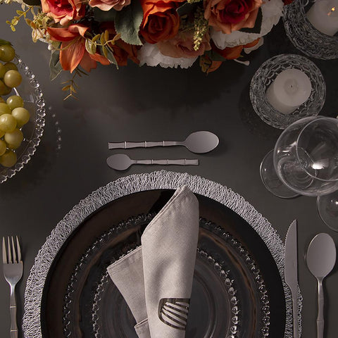 Faqueiro 16 Peças de Aço Inox Bambu Elegant