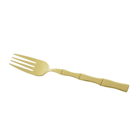 Faqueiro 16 Peças de Aço Inox Bambu Elegant Champanhe