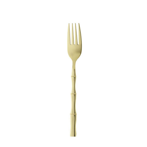 Faqueiro 16 Peças de Aço Inox Bambu Elegant Champanhe