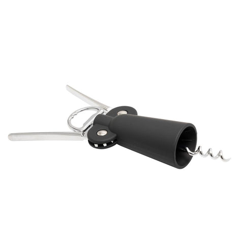 Conjunto 3 Peças para Vinho em Liga de Zinco e Plástico