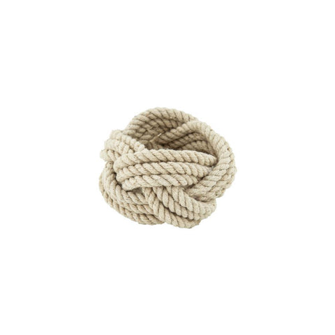 Jogo de 4 Anéis para Guardanapos Wolff de Fibra Natural 6cm