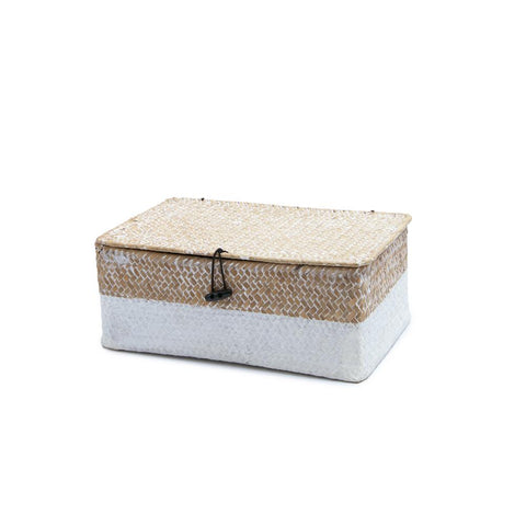 Caixa Organizadora De Seagrass 30Cm - Oikos