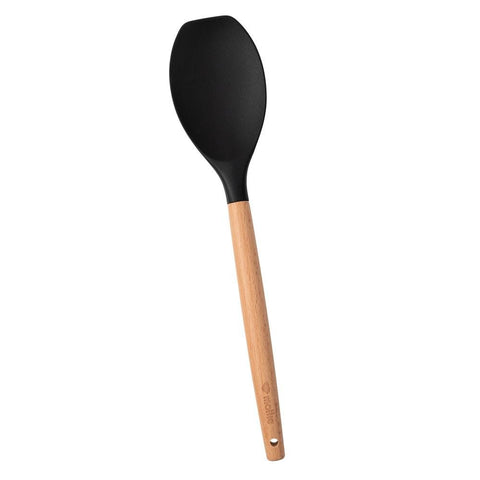 Utensílios de Silicone com Cabo de Madeira 2 Peças - Mollie