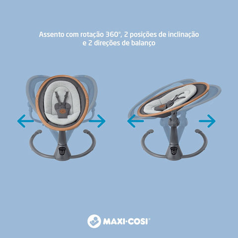 Cadeira de Dencanso Bouncer Swing Cassia Maxi-Cosi Beyond Graphite
