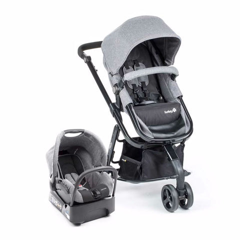 Travel System Mobi Safety1 st Grey Denim Black