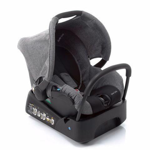 Travel System Mobi Safety1 st Grey Denim Black
