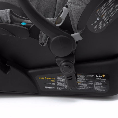 Travel System Mobi Safety1 st Grey Denim Black