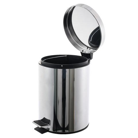 Lixeira Inox com Pedal Mollie 5 litros