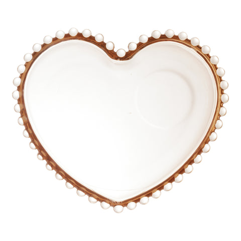 Xícara de Chá Pearl de Cristal Âmbar 180ml - Wolff