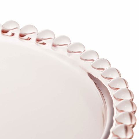 Jogo de 4 Bowls Wolff Pearl de Cristal Rosa 14cm x 8cm