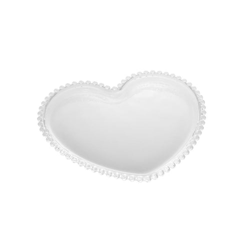 Jogo de 4 Pratos Wolff Pearl de Cristal Incolor