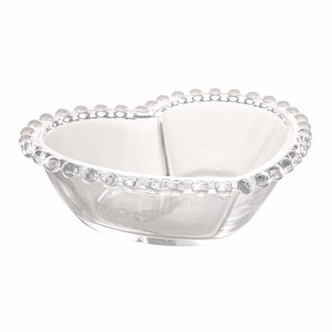 Jogo de 4 Bowls Wolff Pearl de Cristal Incolor 12cm