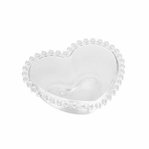 Jogo de 4 Bowls Wolff Pearl de Cristal Incolor 12cm