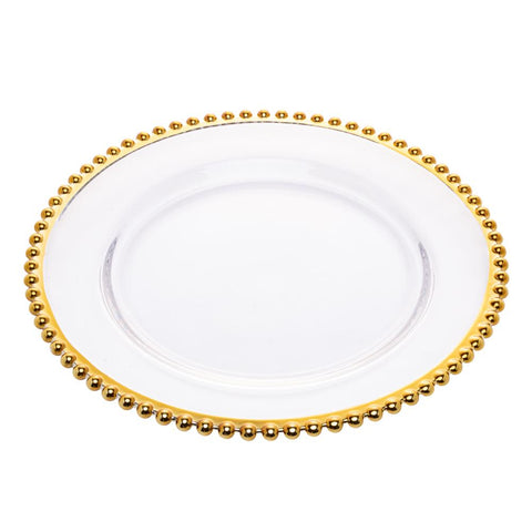 Sousplat Pearl de Cristal 32cm - Wolff