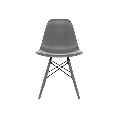 Conjunto Com 2 Cadeiras Eames Konkret Base Em Polipropileno - Mollie