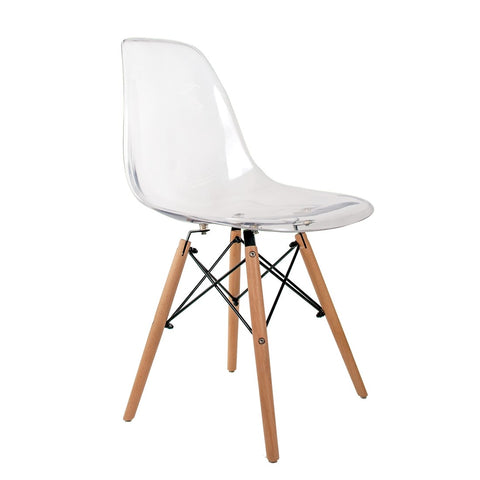 Cadeira Eames Transparente - Mollie