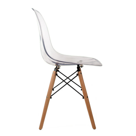 Cadeira Eames Transparente - Mollie