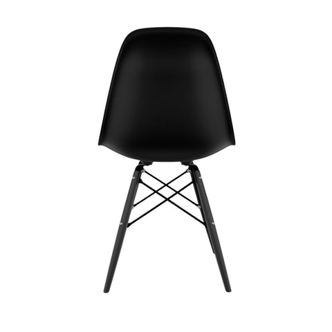 Cadeira Eames Preta Base Em Polipropileno - Mollie