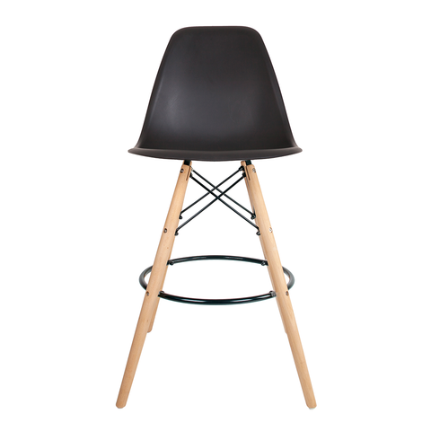 Banqueta Eames PP Preto - Mollie