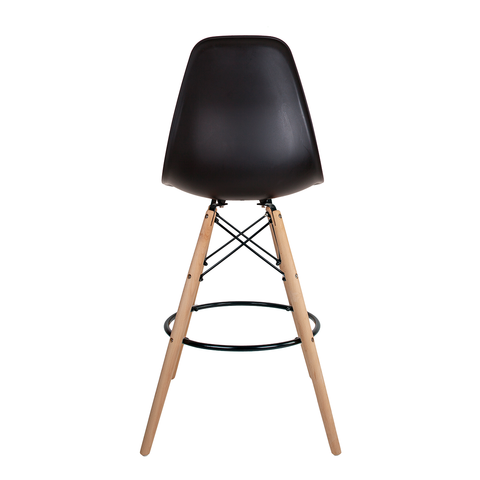 Banqueta Eames PP Preto - Mollie