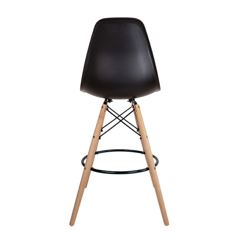 Conjunto 2 Banquetas Eames Preto - Mollie