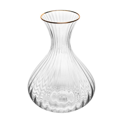 Decanter de Cristal com Fio de Ouro Optic 1,5L - Wolff