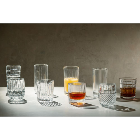 Jogo 6 Copos para Whisky Lines 300ml - Wolff