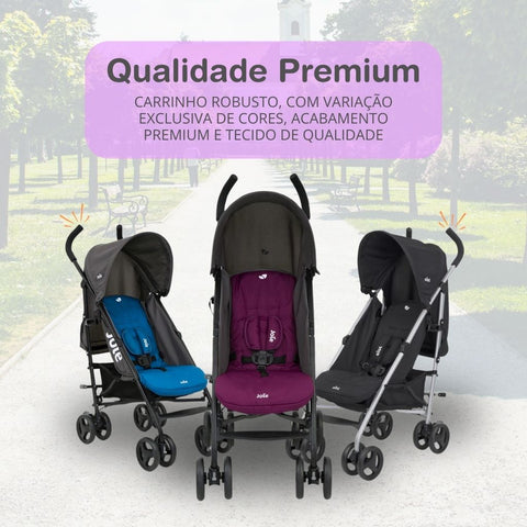 Carrinho de Bebê Passeio Guarda Chuva Nitro Rosa Rosy - Joie